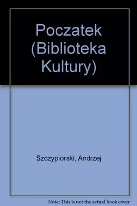 Couverture du produit · Pocztek (Biblioteka Kultury)