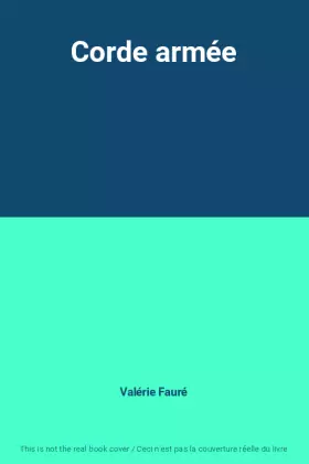 Couverture du produit · Corde armée