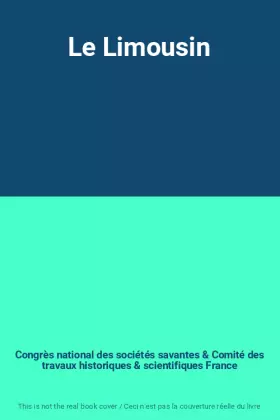 Couverture du produit · Le Limousin