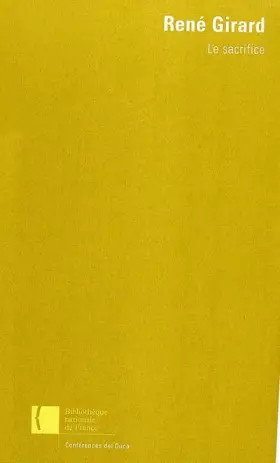 Couverture du produit · Le Sacrifice