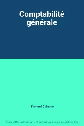 Couverture du produit · Comptabilité générale