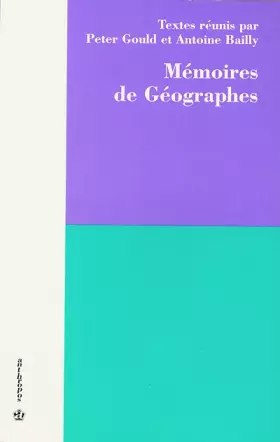 Couverture du produit · Mémoires de géographes