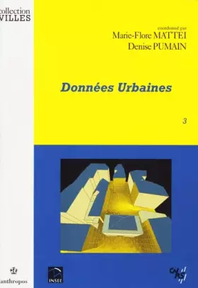 Couverture du produit · Données urbaines, tome 3