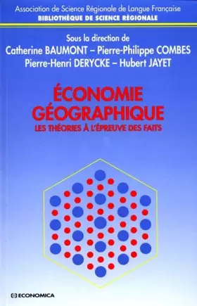 Couverture du produit · Economie géographique