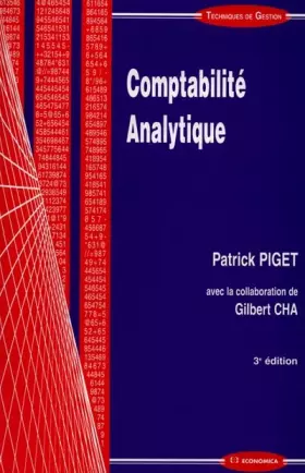 Couverture du produit · Comptabilité analytique. 3ème édition