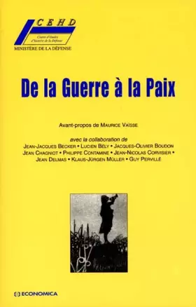 Couverture du produit · De la guerre à la paix