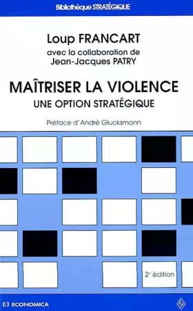 Couverture du produit · Maîtriser la violence