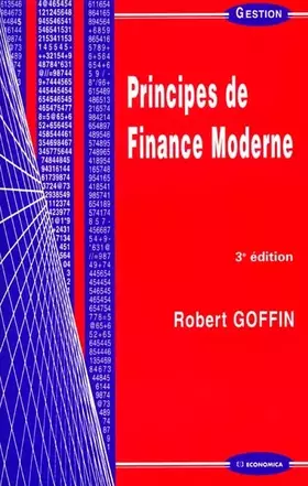 Couverture du produit · Principes de finance moderne