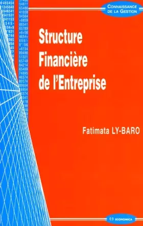 Couverture du produit · Structure financiere de l'entreprise