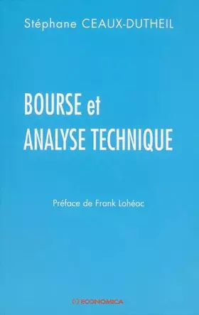 Couverture du produit · Bourse et analyse technique