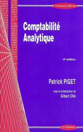 Couverture du produit · Comptabilité analytique