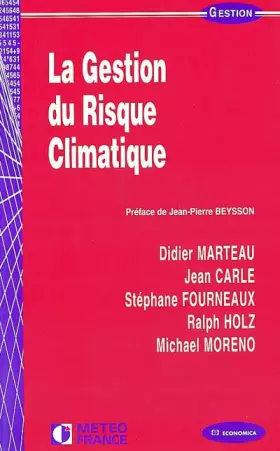 Couverture du produit · La gestion du risque climatique