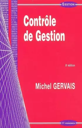 Couverture du produit · Contrôle de Gestion