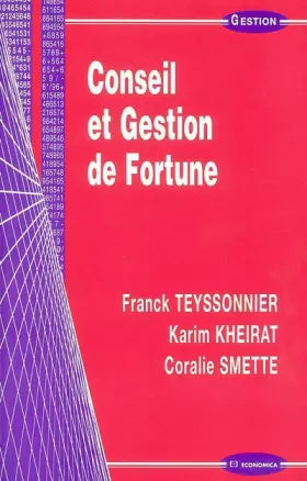 Couverture du produit · Conseil et Gestion de Fortune