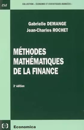 Couverture du produit · Méthodes mathématiques de la finance