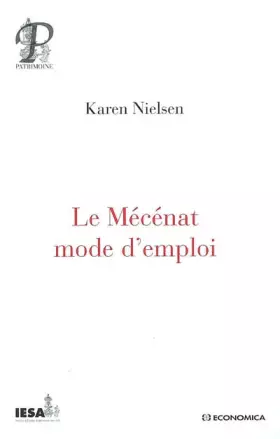 Couverture du produit · Le Mécénat mode d'emploi