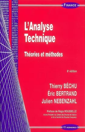 Couverture du produit · L'analyse technique : Théories et méthodes
