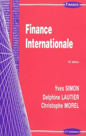 Couverture du produit · Finance internationale