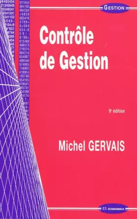 Couverture du produit · Contrôle de gestion