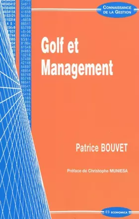 Couverture du produit · Golf et management