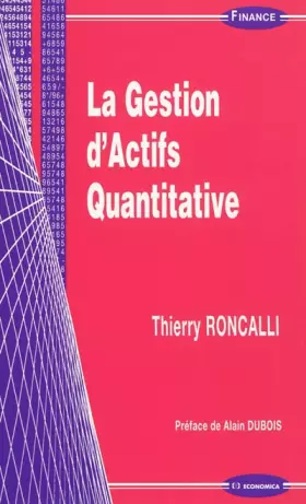 Couverture du produit · La gestion d'actifs quantitative