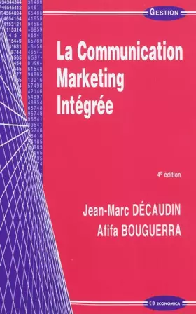 Couverture du produit · La communication marketing intégrée