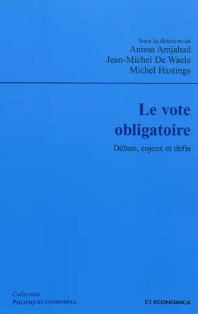 Couverture du produit · Le vote obligatoire