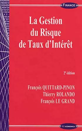 Couverture du produit · Gestion du risque de taux d'intérêt (La)