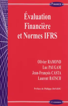 Couverture du produit · Evaluation financière et normes IFRS