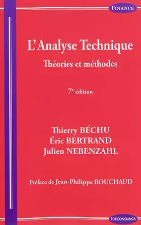 Couverture du produit · Analyse Technique, 7e ed.