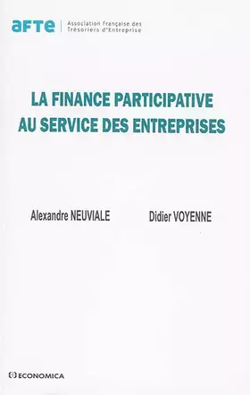 Couverture du produit · Finance participative au service des entreprises