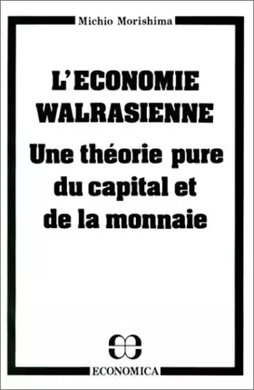 Couverture du produit · L'économie walrasienne
