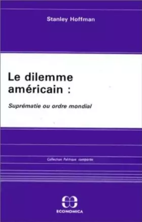 Couverture du produit · Le dilemme américain