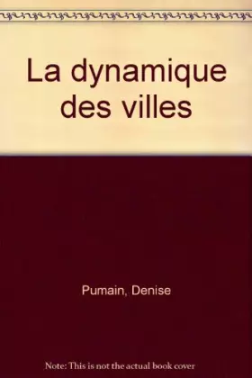 Couverture du produit · La dynamique des villes