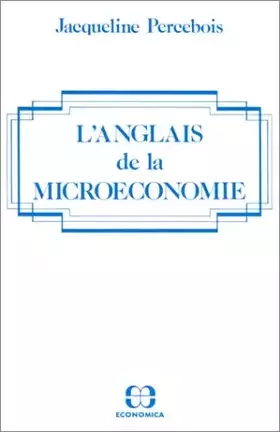 Couverture du produit · L'anglais de la microéconomie