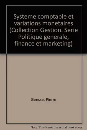 Couverture du produit · Système comptable et variations monétaires