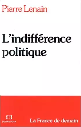 Couverture du produit · Indifference politique