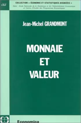 Couverture du produit · Monnaie et valeur