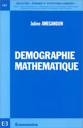 Couverture du produit · Démographie mathématique