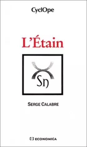 Couverture du produit · L'étain