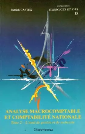 Couverture du produit · Analyse macrocomptable et comptabilite nationale
