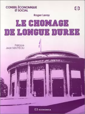 Couverture du produit · Le chômage de longue durée