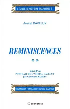 Couverture du produit · Réminiscences tome 2