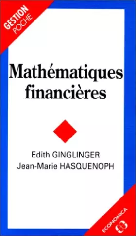 Couverture du produit · Mathématiques financières