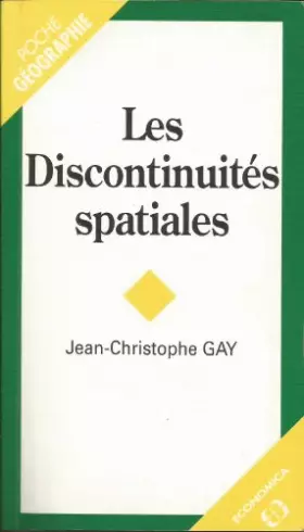 Couverture du produit · Les discontinuités spatiales