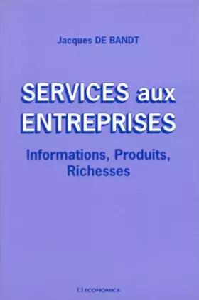 Couverture du produit · Services aux entreprises