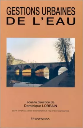 Couverture du produit · Gestions urbaines de l'eau