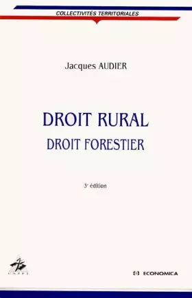 Couverture du produit · Droit rural - Droit forestier