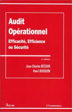 Couverture du produit · Audit opérationnel