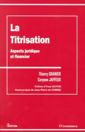 Couverture du produit · La titrisation
